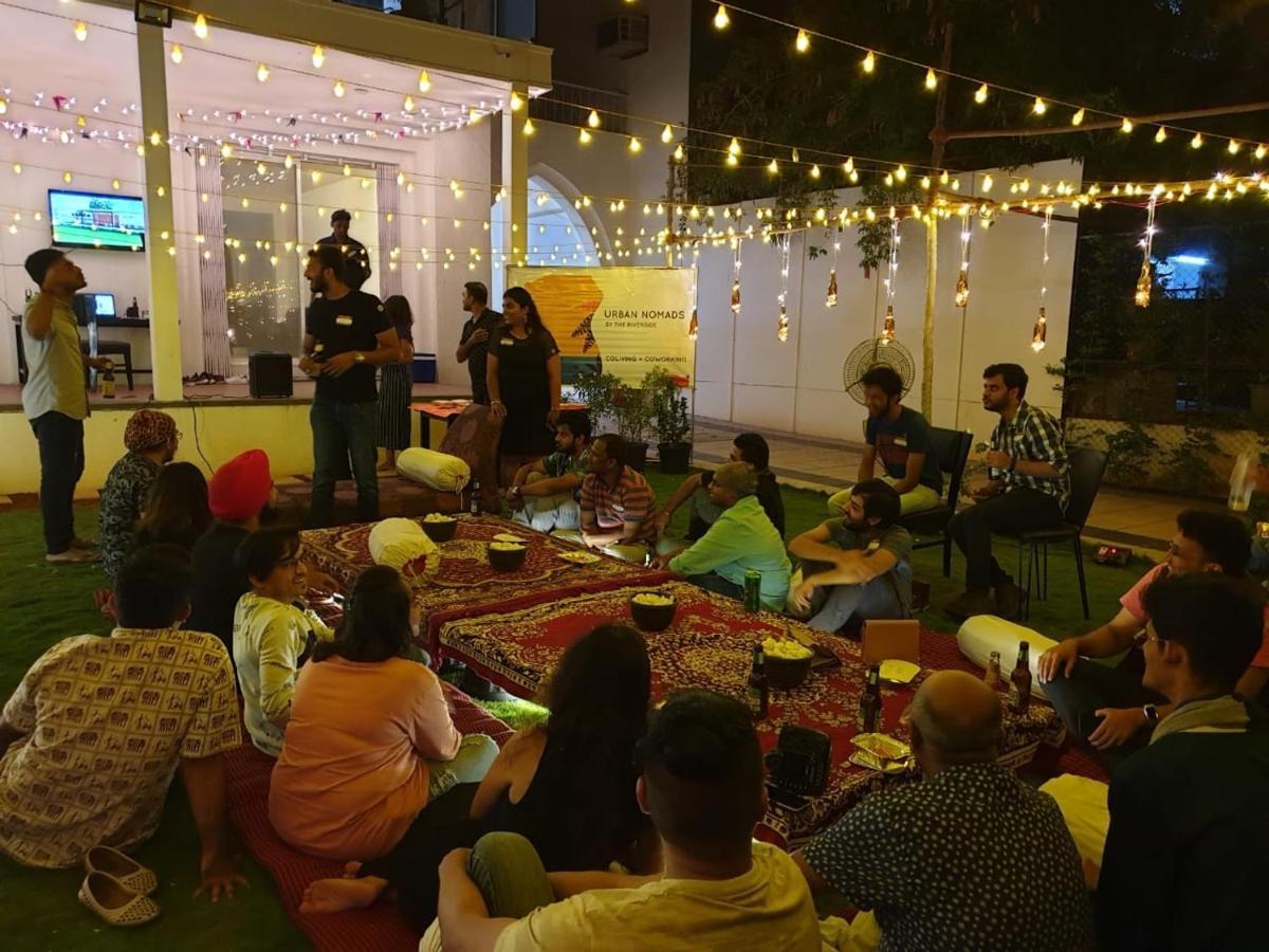 Urban Nomads Pune Riverside Colive Cowork Ostello Esterno foto